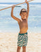 Boardies in Electric Zebra Emerald